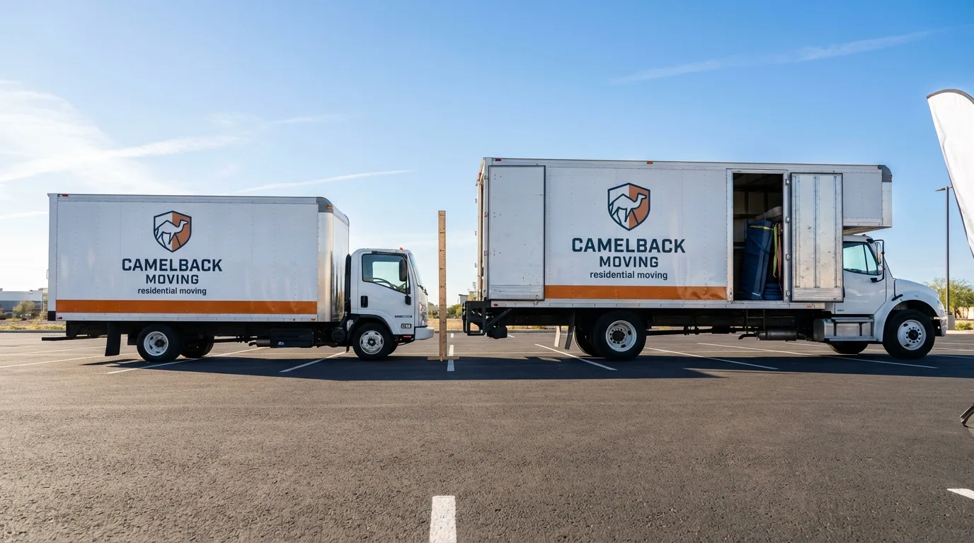 Moving truck size capacity guide in Mifflinburg
